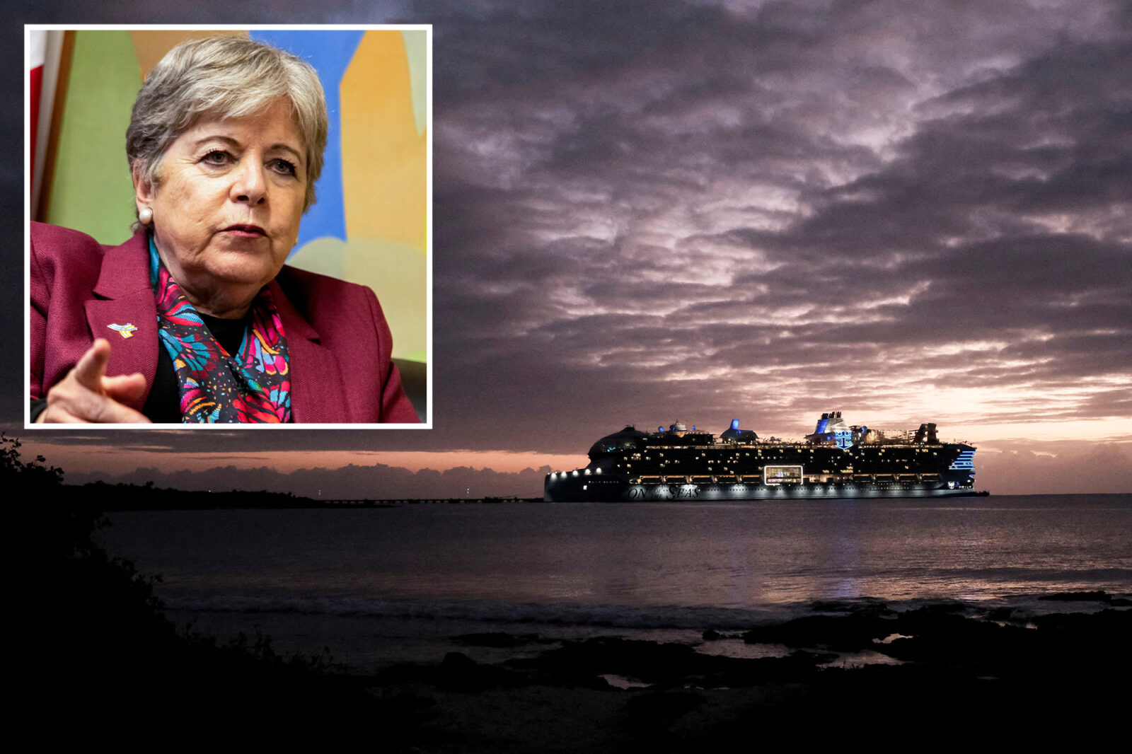 Мексика заблокировала водный парк Royal Caribbean из-за угрозы коралловым рифам