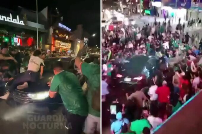 Кровавый финал праздника: в Кабо-Сан-Лукас водитель въехал в толпу фанатов, празднующих победу Мексики на ЧМ-2026