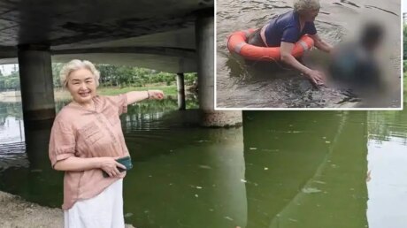 «Ничего особенного»: 71-летняя бабушка, сама научившаяся плавать, бросилась в реку спасать тонущего мужчину — брат отругал, полиция наградила