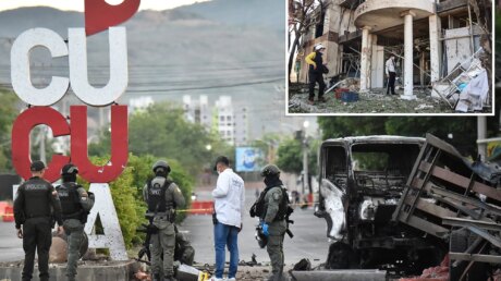 Взрыв у полицейского участка в Кукуте: Колумбия обвинила повстанцев за неделю до инаугурации нового президента