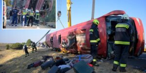 В Венгрии перевернулся польский автобус: 12 погибших, водителя задержали