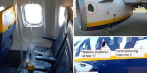 Птица, усталость металла и разбитое окно: NTSB раскрыло предварительные причины инцидента с Ryanair