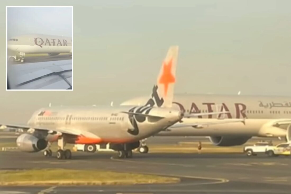 Едва не столкнулись лбами: в Сиднее A320 и Boeing 777 замерли в нескольких метрах друг от друг