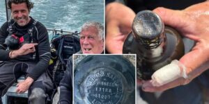 Тайна пролива Ла-Манш: 162-летняя бутылка Guinness поднята с морского дна