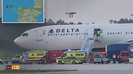 Рейс Delta в Бостон совершил аварийную посадку в Португалии из-за дыма в салоне