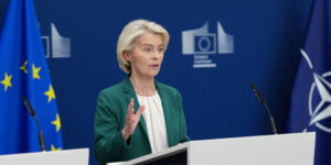 Урсула фон дер Ляйен выступает с ежегодным посланием «О состоянии Евросоюза»