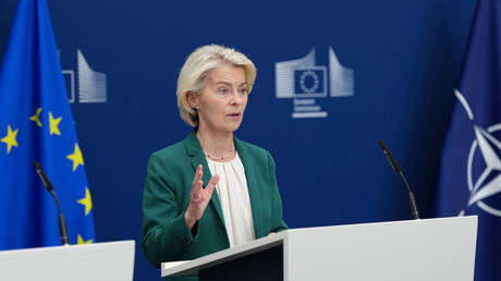 Урсула фон дер Ляйен выступает с ежегодным посланием «О состоянии Евросоюза»