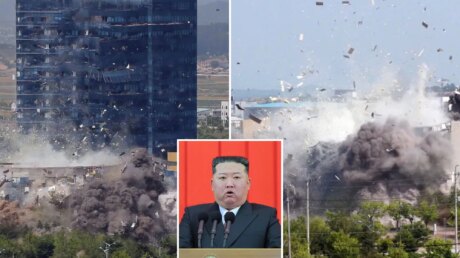 Южнокорейский суд обязал КНДР выплатить $32,5 млн за подрыв межкорейского офиса связи