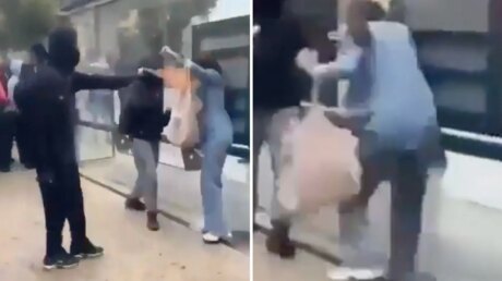 Французская полиция задержала подростка, поджегшего лицо женщины во время протестов в Марселе