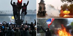 Франция охвачена новой волной протестов: сотни тысяч на улицах, столкновения с полицией и почти тысяча задержанных