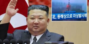Северная Корея запустила неопознанный снаряд в сторону Восточного моря