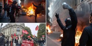 Посольство США предупреждает американцев о беспорядках во Франции: Париж, Лилль и Лион охвачены протестами